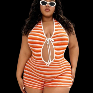 Orange Crush Romper